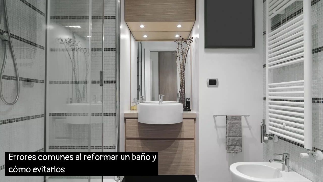 Errores comunes en reformas de baños